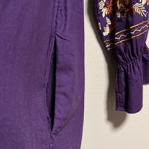 Free People Fleur Du Jour Mini Shift Dress - Picture 9 of 13